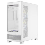 GABINETE ANTEC (CX700 ARGB WHITE) MEDIA TORRE ATX,CRISTAL,S/FUENTE,3*FAN,1*USB-C,1*USB 3.0,BLANCO