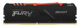 Kingston Technology FURY Beast RGB Memoria RAM 15 16 GB 1 x 16 GB DDR4