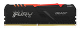 Kingston Technology FURY Beast RGB Memoria RAM 16 16 GB 1 x 16 GB DDR4