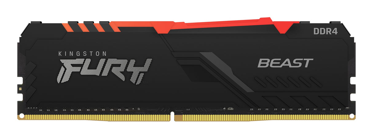 Kingston Technology FURY Beast RGB módulo de memoria 32 GB 1 x 32 GB DDR4 288-pin DIMM, Negro