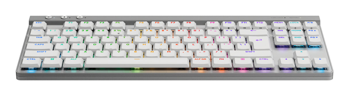 Logitech G G515 LIGHTSPEED TKL, Inalámbrico, RF inalámbrico + bluetooth, Interruptor mecánico