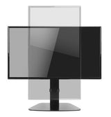 Manhattan Soporte de sobremesa para TV/monitores (Articulado de gas), inclinación/giro/rotación/altura, pantallas de 10"