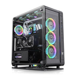 Thermaltake Core P6 Tempered Glass Mid Tower Midi Tower Negro, SPCC, Vidrio templado, Juego