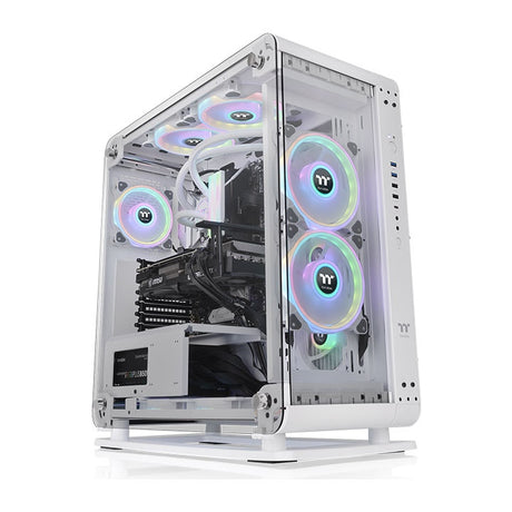 Thermaltake Core P6 Tempered Glass Snow Mid Tower Midi Tower Blanco, ATX, CEB, Micro ATX