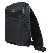 Perfect Choice PC-083689 bolsa de mano y de hombro Poliéster Negro Bolsa cruzada, Monocromático, 195 mm