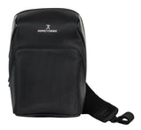 Perfect Choice PC-083689 bolsa de mano y de hombro Poliéster Negro Bolsa cruzada, Monocromático, 195 mm