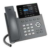 Grandstream Networks GRP2624 teléfono IP Negro 8 líneas TFT Wifi, Terminal con conexión por cable, En banda, Fuera de ba