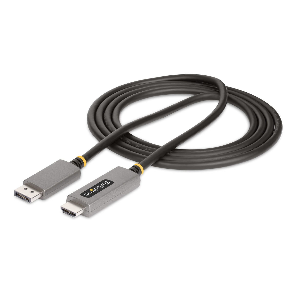 StarTech.com Cable Adaptador de 2m DisplayPort a HDMI - 8K 60Hz - 4K 144Hz - HDR10 - Conversor de Vídeo Activo DP 1.4 a