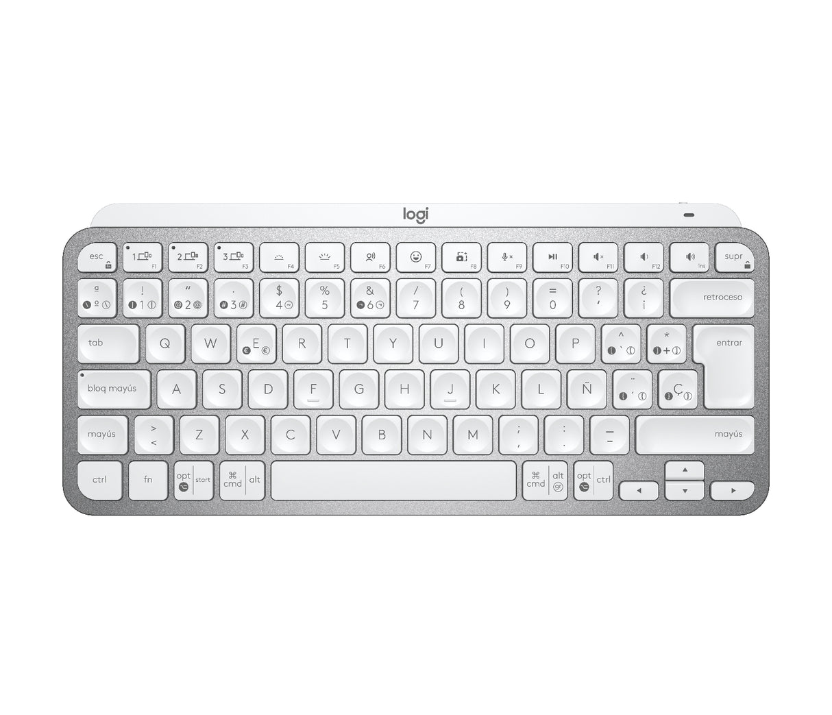 Logitech MX Keys Mini Teclado Universal Inalámbrico RF Wireless + Bluetooth Switch de tecla de tijera