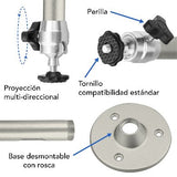BRobotix 963838 montaje para projector Pared Gris