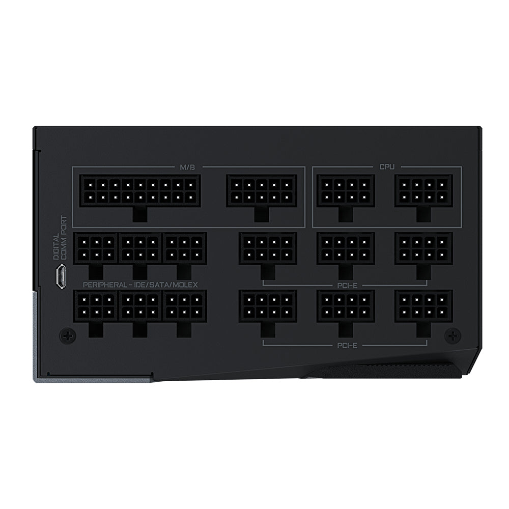 GIGABYTE AORUS P1200W unidades de fuentes de alimentación 1200 W 100 - 240 V 15 - 7.5 A Activo