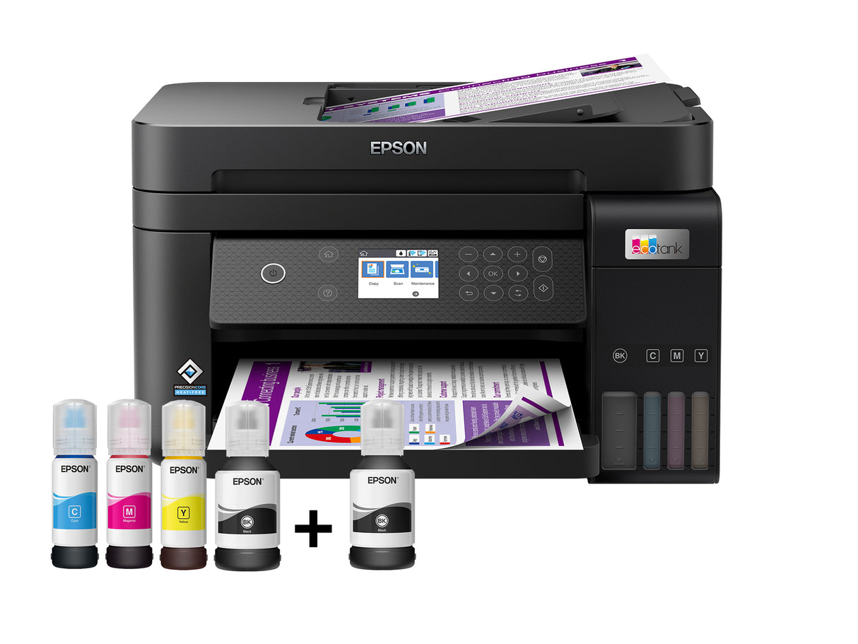 Epson EcoTank L6270 Impresora Multifunción Inyección de tinta WiFi Negro