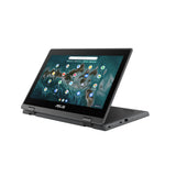 ASUS Chromebook CR1100FKA-C8G64s-C1 Laptop Dark Grey Chromebook Gris Convertible (Carpeta)
