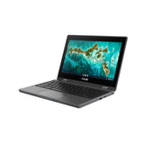 ASUS Chromebook CR1100FKA-C8G64s-C1 Laptop Dark Grey Chromebook Gris Convertible (Carpeta)