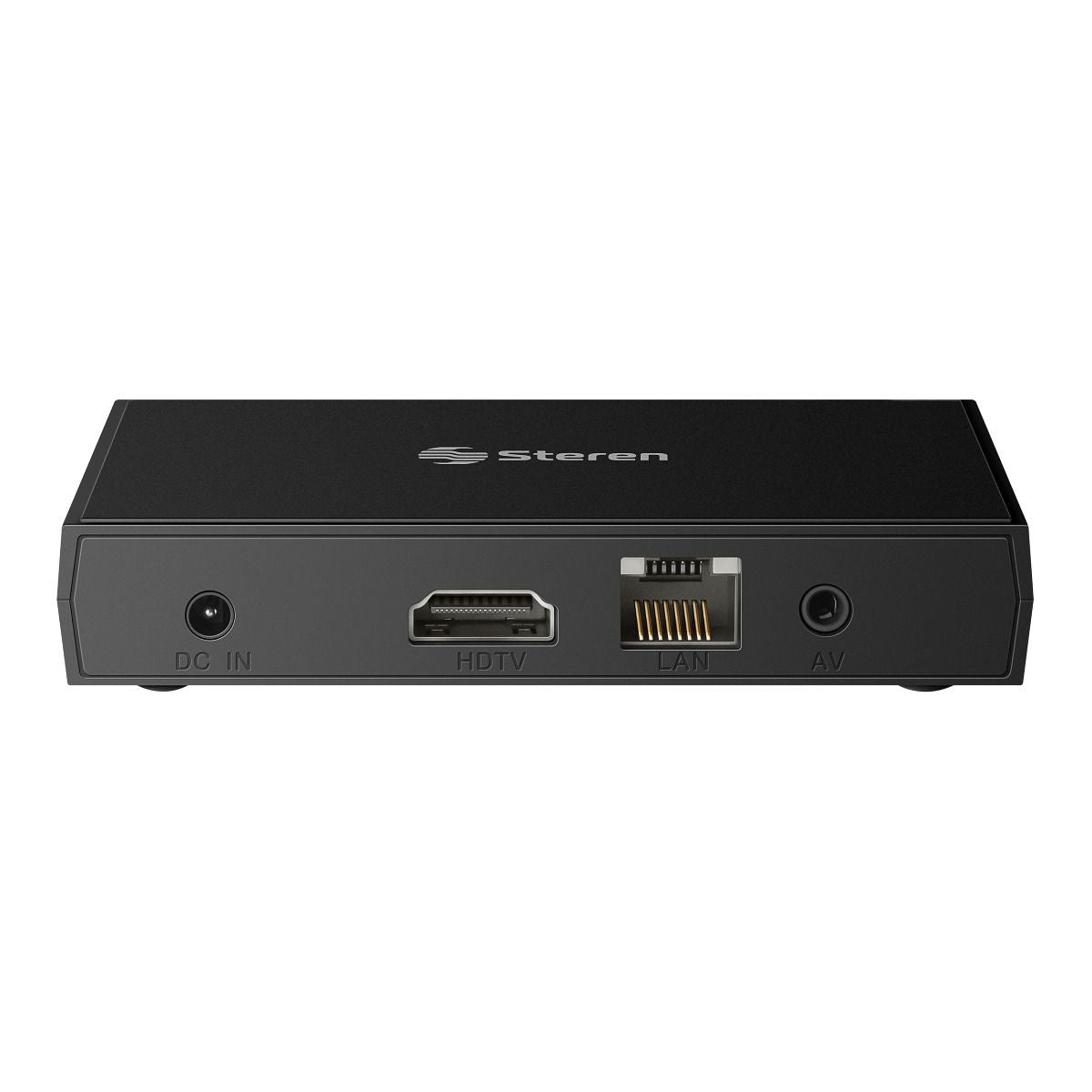 Steren INTV-1000 decodificador o receptor de TV Ethernet (RJ-45), WLAN 4K Ultra HD Negro, MicroSD (TransFlash), 128 GB, 
