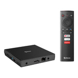 Steren INTV-1000 decodificador o receptor de TV Ethernet (RJ-45), WLAN 4K Ultra HD Negro, MicroSD (TransFlash), 128 GB, 