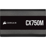Corsair CX-M CX750M unidad de fuente de alimentación 750 W 24-pines ATX ATX Negro, 100 - 240 V, 130 W, 744 W