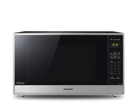 Panasonic NN-ST965S Acero inoxidable Solo microondas Sobre el rango 1200 W, Pantalla incorporada, LCD, Botones