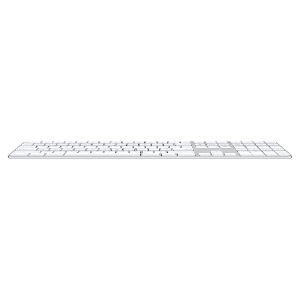 Apple MK2C3LL/A teclado Universal USB + Bluetooth QWERTY Inglés de EE.UU. Plata, Blanco, Tamaño completo (100%), Inalámb