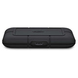 LaCie Rugged Pro Tecnología Thunderbolt (Rayo) 4 TB USB Tipo C 3.2 Gen 2 (3.1 Gen 2) Negro, 2800 MB/s