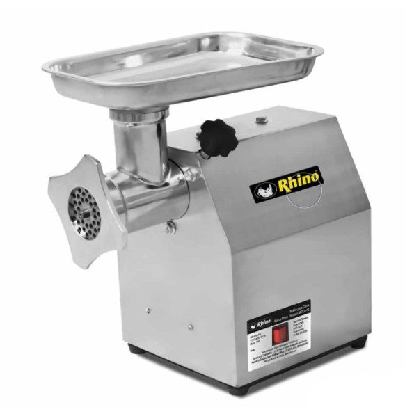 RHINO MOCA-12 picadora 850 W Plata, Acero inoxidable, Acero inoxidable, Acero inoxidable