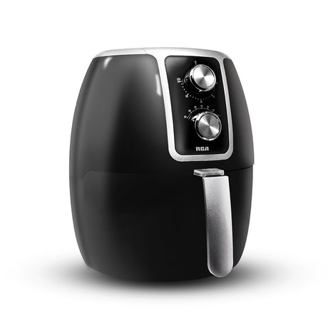 RCA RC-101 freidora Sencillo 3.5 L Independiente 1300 W Freidora de aire caliente Negro, Plata, 200 °C, 30 min