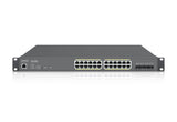EnGenius ECS1528FP switch Gestionado L2 Gigabit Ethernet (10/100/1000) Energía sobre Ethernet (PoE) 1U Negro
