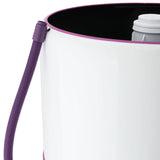 Acros ALF1551ER lavadora Carga superior 15 kg Rosa, Blanco