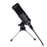 XZEAL XZST250B micrófono Negro Micrófono de mesa, Alámbrico, USB, USB | Micrófonos