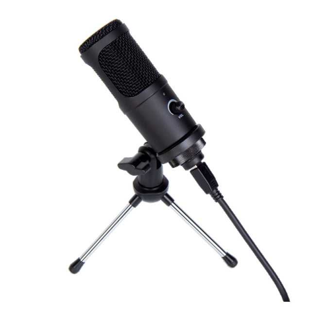 XZEAL XZST250B micrófono Negro Micrófono de mesa, Alámbrico, USB, USB | Micrófonos