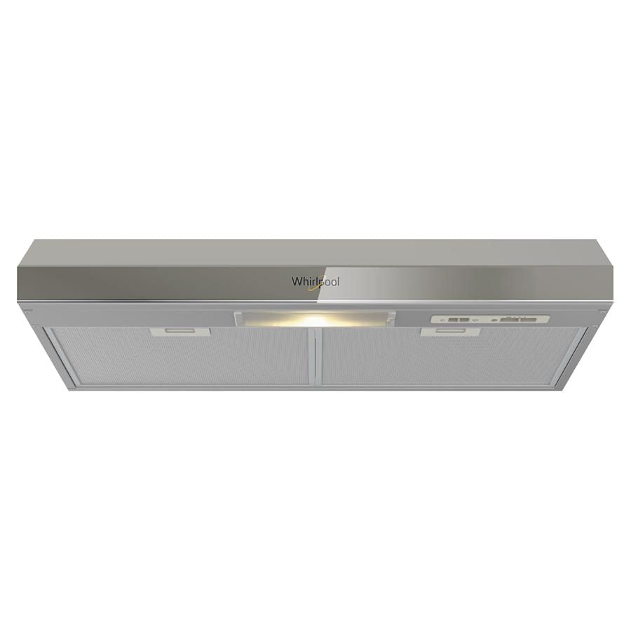 Whirlpool WH7610S campana Telescópica o extraplana Gris 323 m³/h