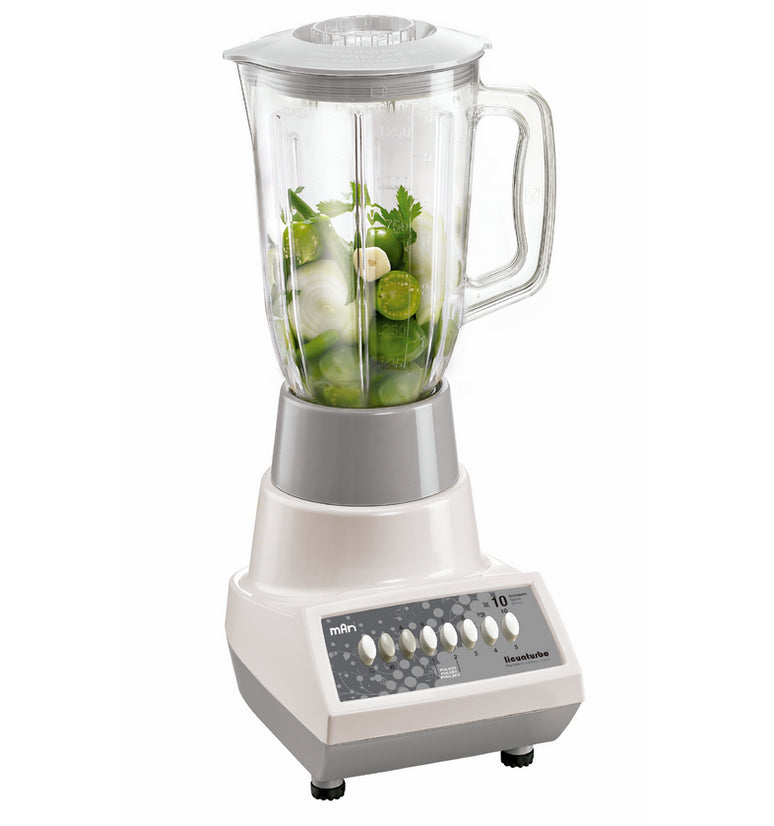 MAN LPP-5011 licuadora 1.5 L Batidora de mesa 550 W Blanco, Picahielos