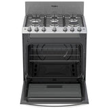 Whirlpool WFR3200D cocina Cocina independiente Gas Encimera de gas Gris