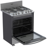 Whirlpool WFR3200D cocina Cocina independiente Gas Encimera de gas Gris