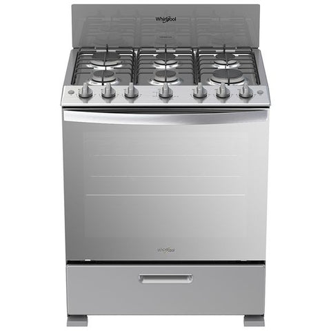 Whirlpool WFR3200D cocina Cocina independiente Gas Encimera de gas Gris