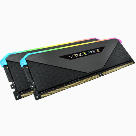 Corsair Vengeance RGB CMN16GX4M2Z3600C18 módulo de memoria 16 GB 2 x 8 GB DDR4 288-pin DIMM, 3600 MHz, Negro
