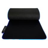 Mouse Pad GAME FACTOR MPG500, Monótono, Base Antideslizante, Negro