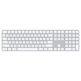 Apple MK2C3LL/A teclado Universal USB + Bluetooth QWERTY Inglés de EE.UU. Plata, Blanco, Tamaño completo (100%), Inalámb