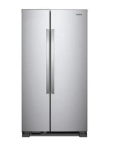 Whirlpool WD5600S nevera puerta lado a lado Independiente Gris, Acero inoxidable