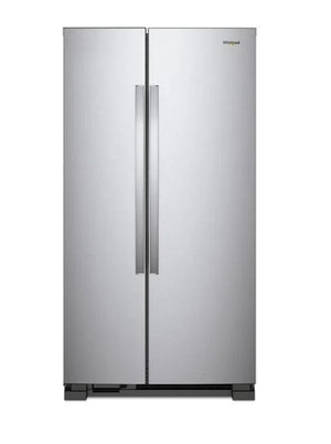 Whirlpool WD5600S nevera puerta lado a lado Independiente Gris, Acero inoxidable