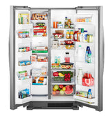 Whirlpool WD5600S nevera puerta lado a lado Independiente Gris, Acero inoxidable