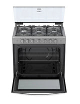 Whirlpool WER3000D cocina Cocina independiente Gas Encimera de gas Gris
