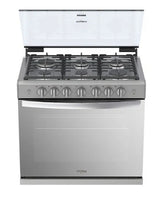 Whirlpool WER3000D cocina Cocina independiente Gas Encimera de gas Gris