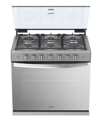 Whirlpool WER3000D cocina Cocina independiente Gas Encimera de gas Gris