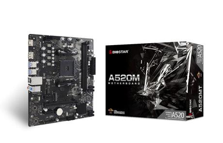 Biostar A520MT placa base AMD A520 Enchufe AM4 Micro ATX, DDR4-SDRAM | Placas base
