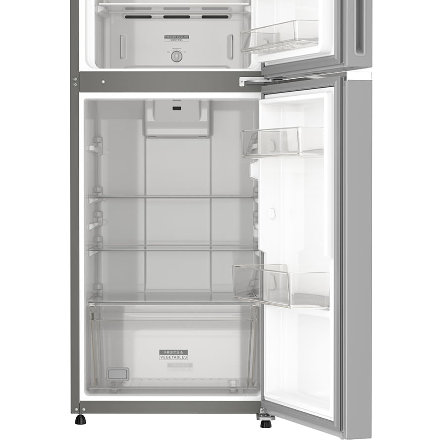 Whirlpool WT1230K nevera y congelador Independiente 332 L Acero inoxidable