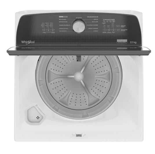 Whirlpool 8MWTW2241WJB lavadora Carga superior 22 kg Blanco