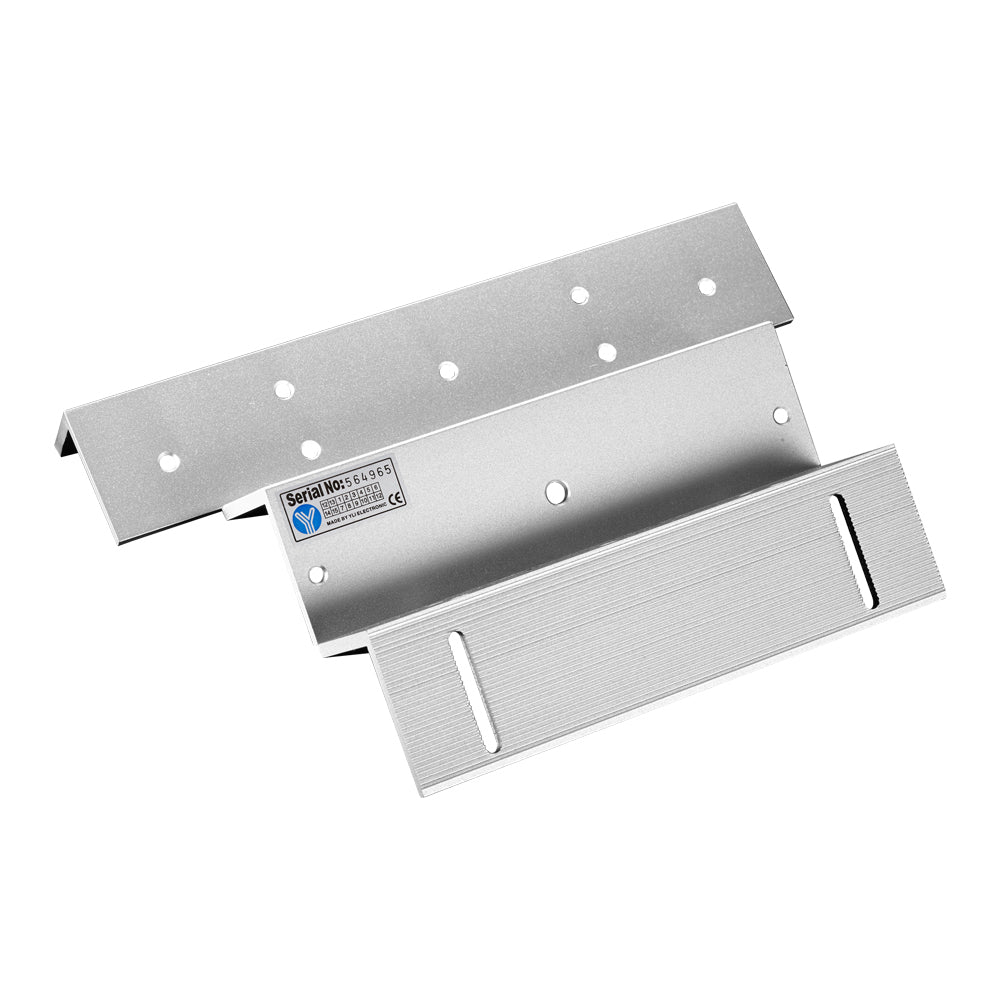 Yli Electronic MBK-500NZL accesorio para cerraduras electromagnéticas Ménsula Aluminio, Inward Door, 185 mm