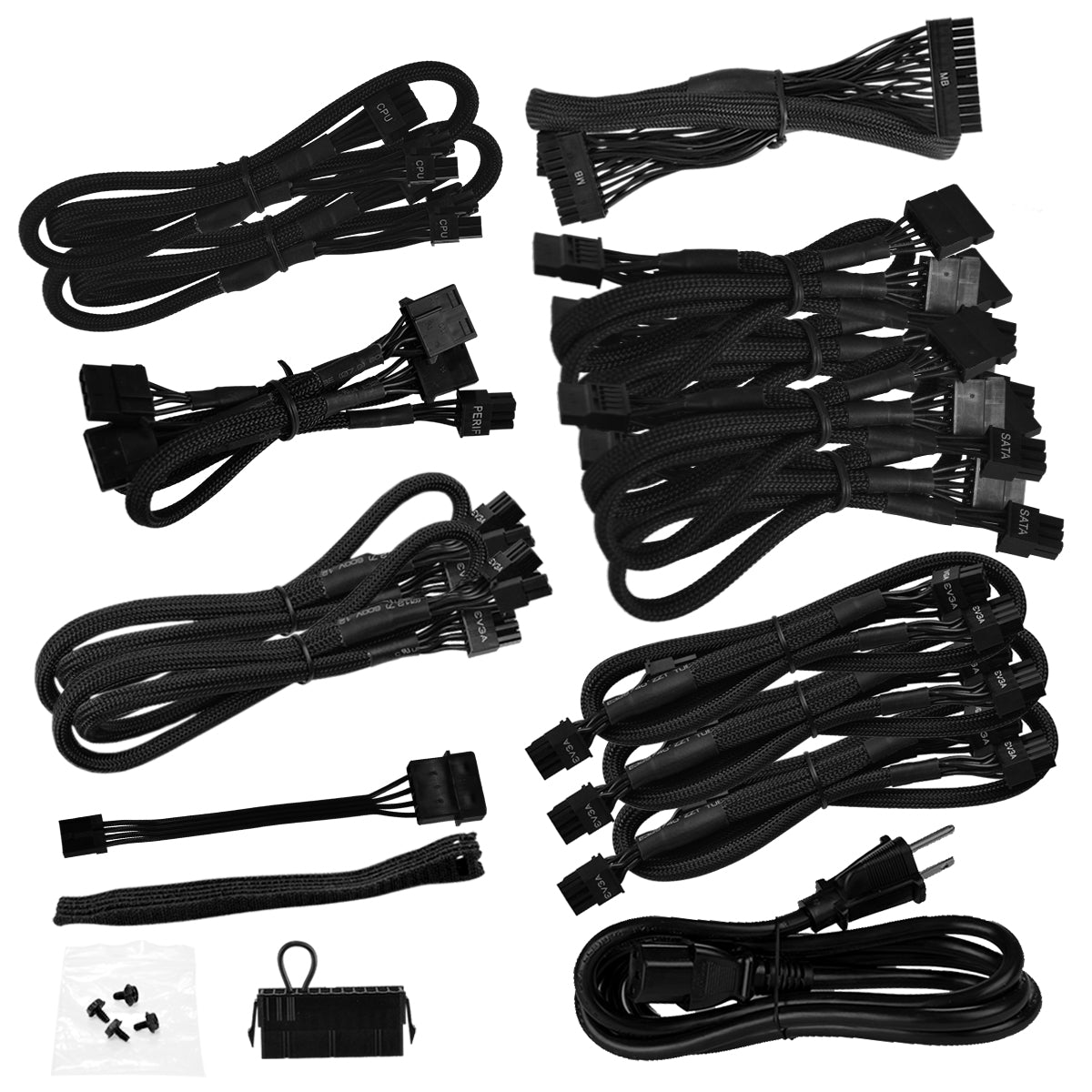 EVGA SuperNOVA 1000 GT unidad de fuente de alimentación 1000 W 24-pines ATX Negro, 100 - 240 V, 130 W