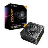 EVGA SuperNOVA 1000 GT unidad de fuente de alimentación 1000 W 24-pines ATX Negro, 100 - 240 V, 130 W